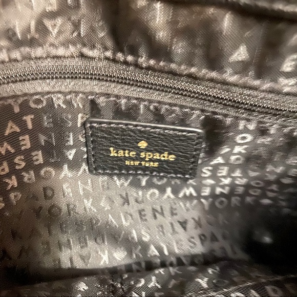 ♠️ Kate Spade Black Drawstring Backpack